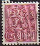 Finland - 1963 - Heraldic - 0,25 MK - Red - Finlandia, Heraldic - Scott 403 - Heraldic Lion Rampant - 0